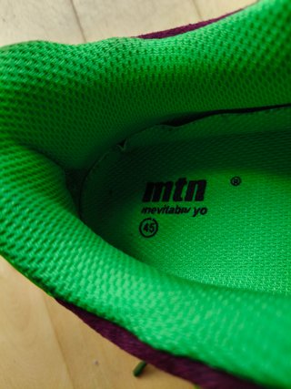Zapatillas Mustang Morado y Verde