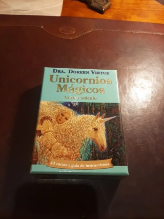 Lote Cartas Oráculo Isis y Unicornios