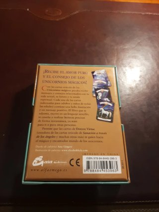 Lote Cartas Oráculo Isis y Unicornios