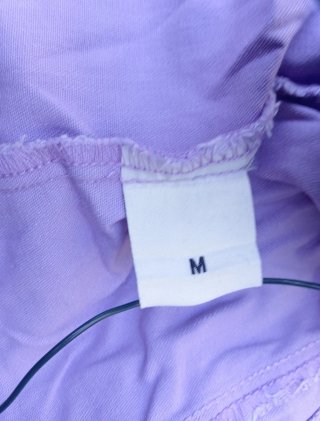 Giubbino ragazza viola taglia M cotone