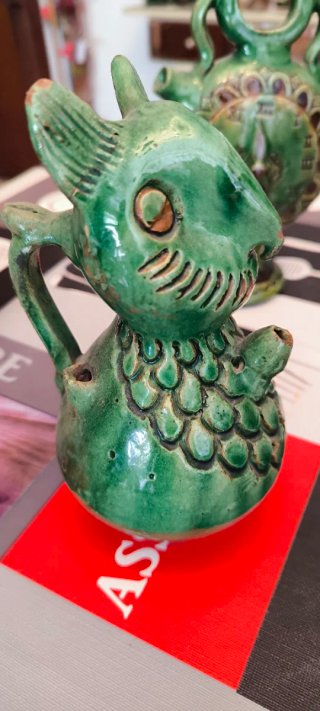 Cerámica Tito Úbeda Pez Verde 20cc