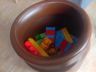 Mesa de construcción Mega Bloks