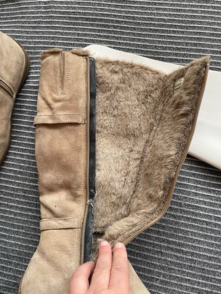 Botas altas forradas invierno