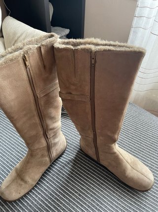 Botas altas forradas invierno