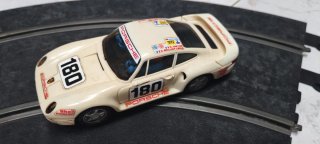 Scalextric Porsche 959 TT Beige con luces