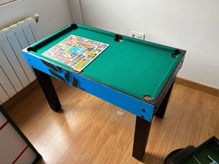 Mesa de futbolín multiusos