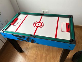 Mesa de futbolín multiusos