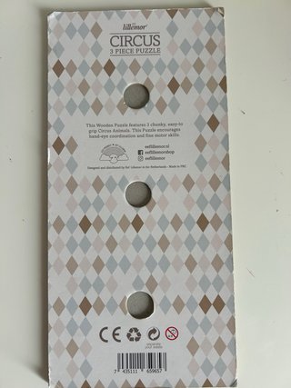 Puzzle de madera para bebés