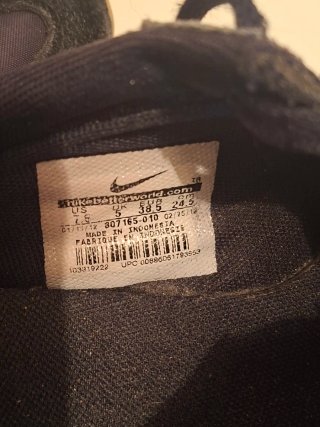Deportivas Nike Negras y Blancas unisex