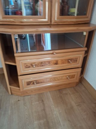 Mueble salón estanterías 4 módulos