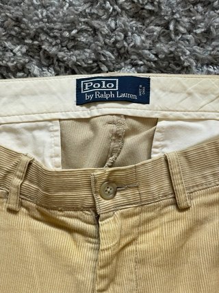 Pantalones Pana Ralph Lauren Talla 42 Beige