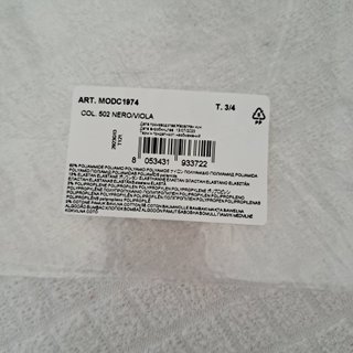 Collant Calzedonia pois viola taglia III/IV