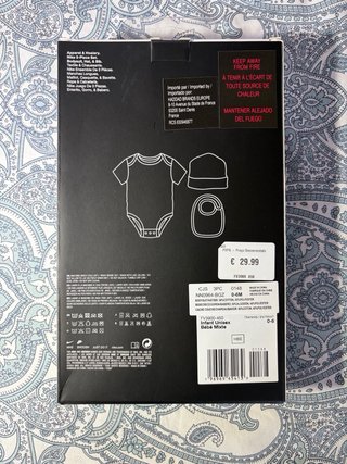 Pack Nike Bebé 3 Piezas (nuevo)