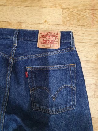 Levi's 501 W33 L34 Made in Haiti