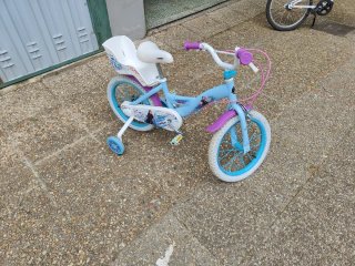 Bicicleta niña Frozen