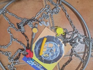 Cadenas nieve sin estrenar