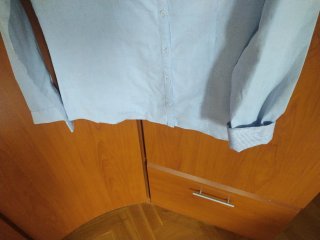 Camisa azul Formula Joven Talla L