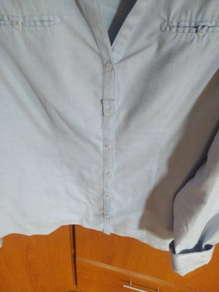 Camisa azul Formula Joven Talla L