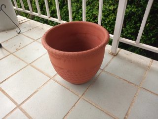 Macetero de terracota Medidas 35×35 ctms.