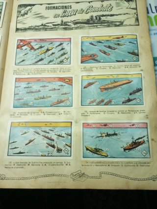 Album Escuadras de Guerra Cromos