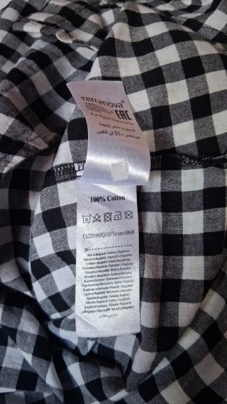 Camicia donna smanicata a quadri