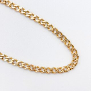 Pulsera Oro 18K, Barbada, 7.09gr, 18.5cm