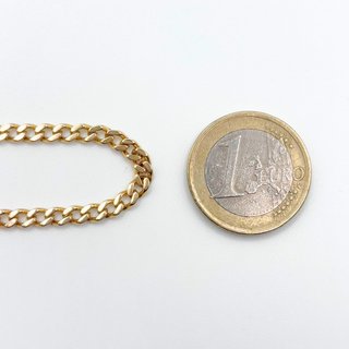 Pulsera Oro 18K, Barbada, 7.09gr, 18.5cm