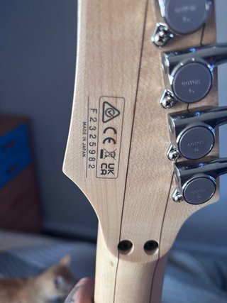 Guitarra Ibanez PIA Blue Powder