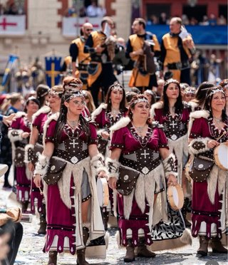 Traje Xarabatus Cristiano Fiestas Alcoy