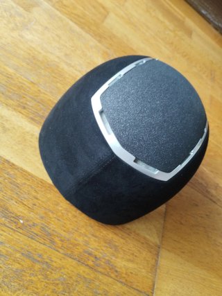 Casco de equitación negro