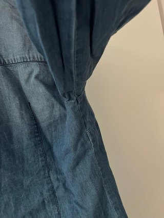 Camisa vaquera manga larga