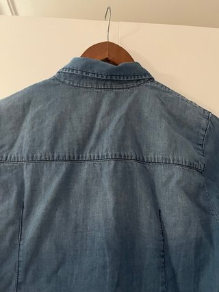 Camisa vaquera manga larga