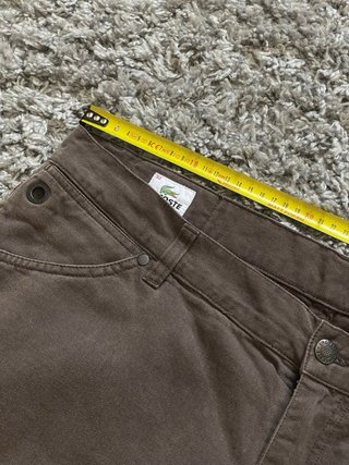 Pantalones Lacoste Marrones Talla 48