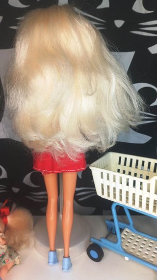 Barbie y Shelly Carrito Compras Muñecas