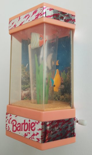 Acquario Barbie vintage anni '90 a carica