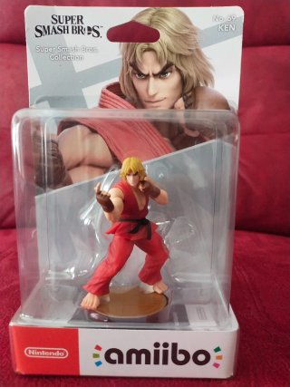 Amiibo Ryu y Ken Super Smash Bros.
