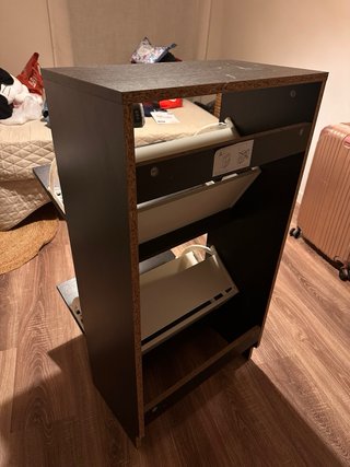 Zapatero IKEA BISSA Marrón