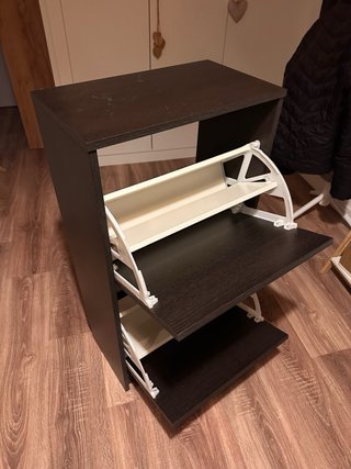 Zapatero IKEA BISSA Marrón