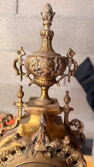 Reloj Barroco Dorado