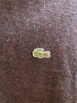 Jersey fino Lacoste azul oscuro