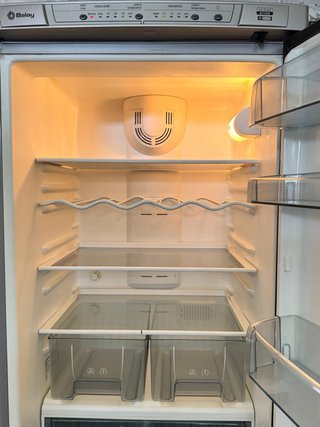 FRIGORÍFICO COMBI NO FROST MARCA BALAY EN INOX
