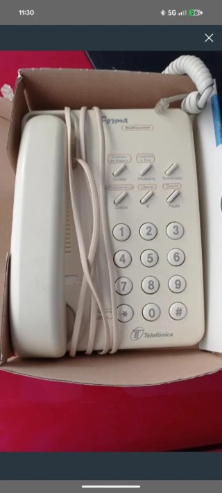 Teléfono fijo vintage Telefónica