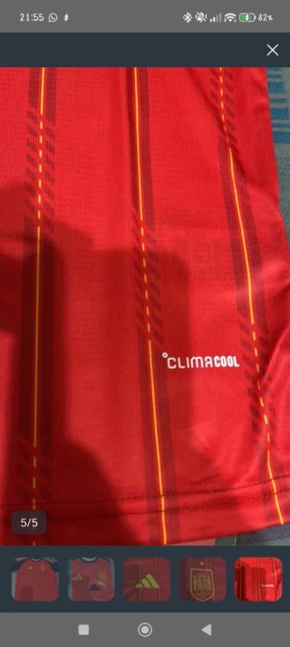 Camiseta Selección Española Aficionado Talla M