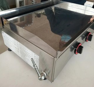 Plancha de gas Novo 2 quemadores
