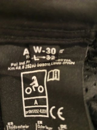 Pantalón de moto negro Armure