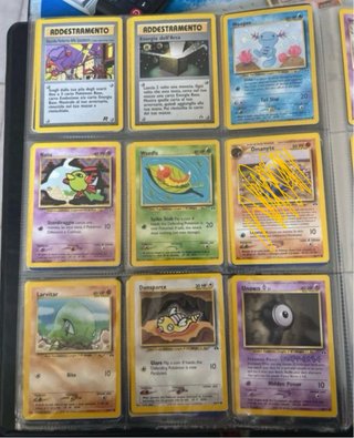 Lotto carte Pokémon Gastly, Magmar, Geodude, ecc.