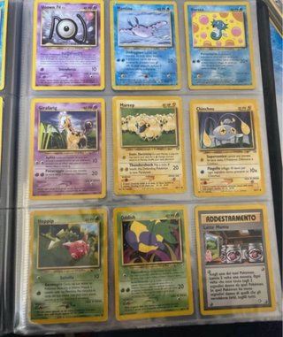 Lotto carte Pokémon Gastly, Magmar, Geodude, ecc.