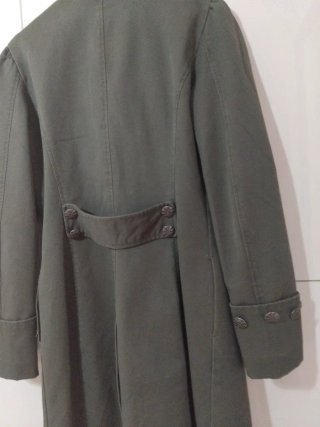 Giacca lunga Sisley verde militare