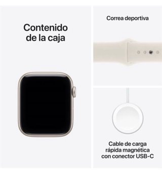 Apple Watch SE plateado