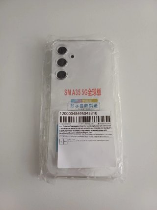 Funda Samsung Galaxy A35 5G Transparente
